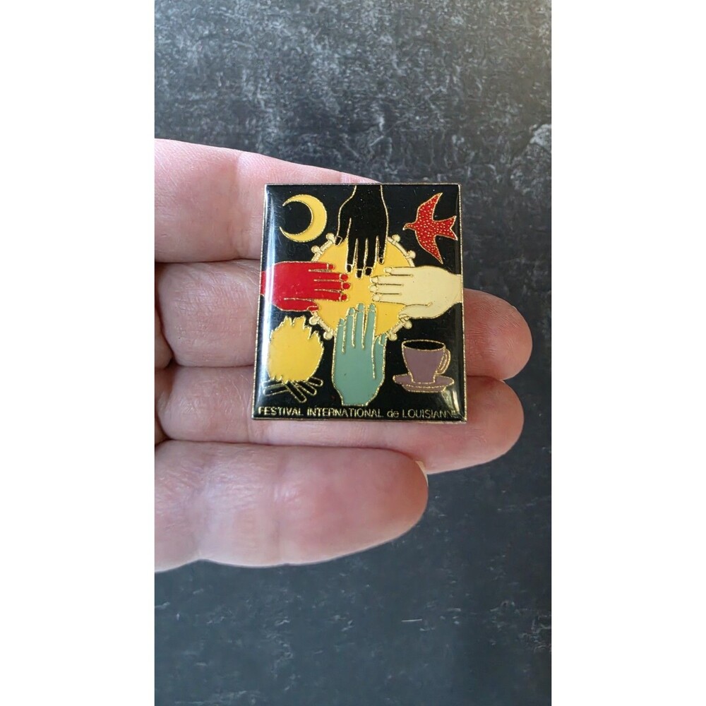 Festival International De Louisanne Souvenir Pin